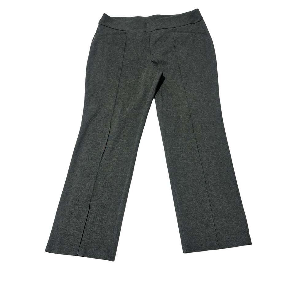 Est. 1946 Women’s Charcoal Gray Pull-On Bootcut Dress Pants MP Medium Petite